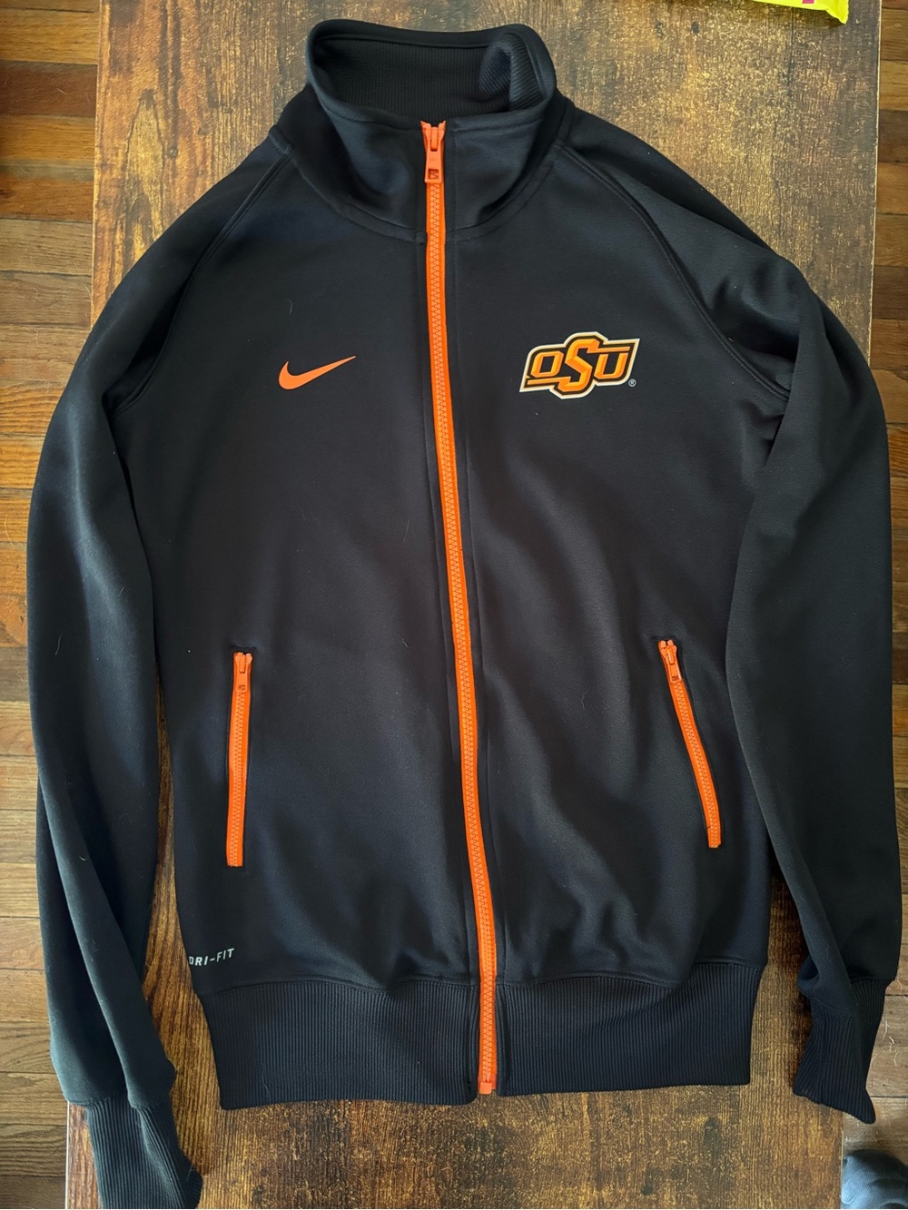 Nike Dri fit OSU Zip up